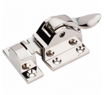 Polished Nickel 1-15/16 Inch Cabinet Latch from the Transcend Collection
